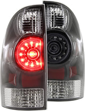 Cargar imagen en el visor de la galería, 2005-2011 Toyota Tacoma Par Focos Traseros Fondo Negro ( Chofer &amp; Pasajero) - PAL Auto Parts
