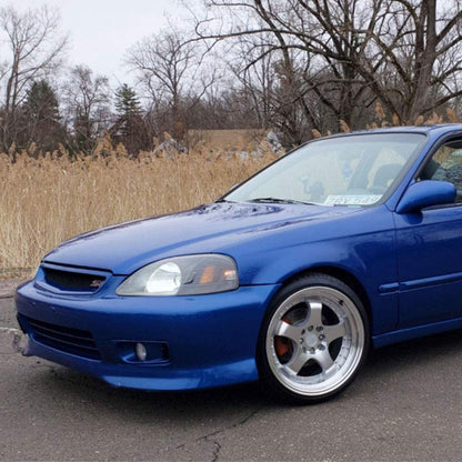 1999-2000 Honda Civic Par Focos Fondo Negro (Chofer & Pasajero) - PAL Auto Parts
