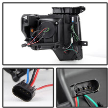 Cargar imagen en el visor de la galería, 2009-2014 Ford F-150 Raptor SVT LED Tube DRL Projector Par Focos Fondo Negro (Chofer &amp; Pasajero) - PAL Auto Parts
