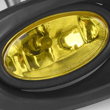 Cargar imagen en el visor de la galería, 2002-2004 Acura RSX Par Fog Lights Fondo Amarillo (Chofer &amp; Pasajero) - PAL Auto Parts
