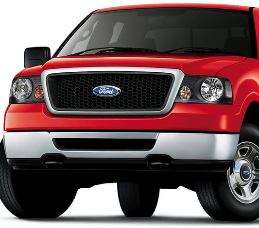 2004-2008 Ford F-150 Par Focos Fondo Negro (Chofer & Pasajero) - PAL Auto Parts