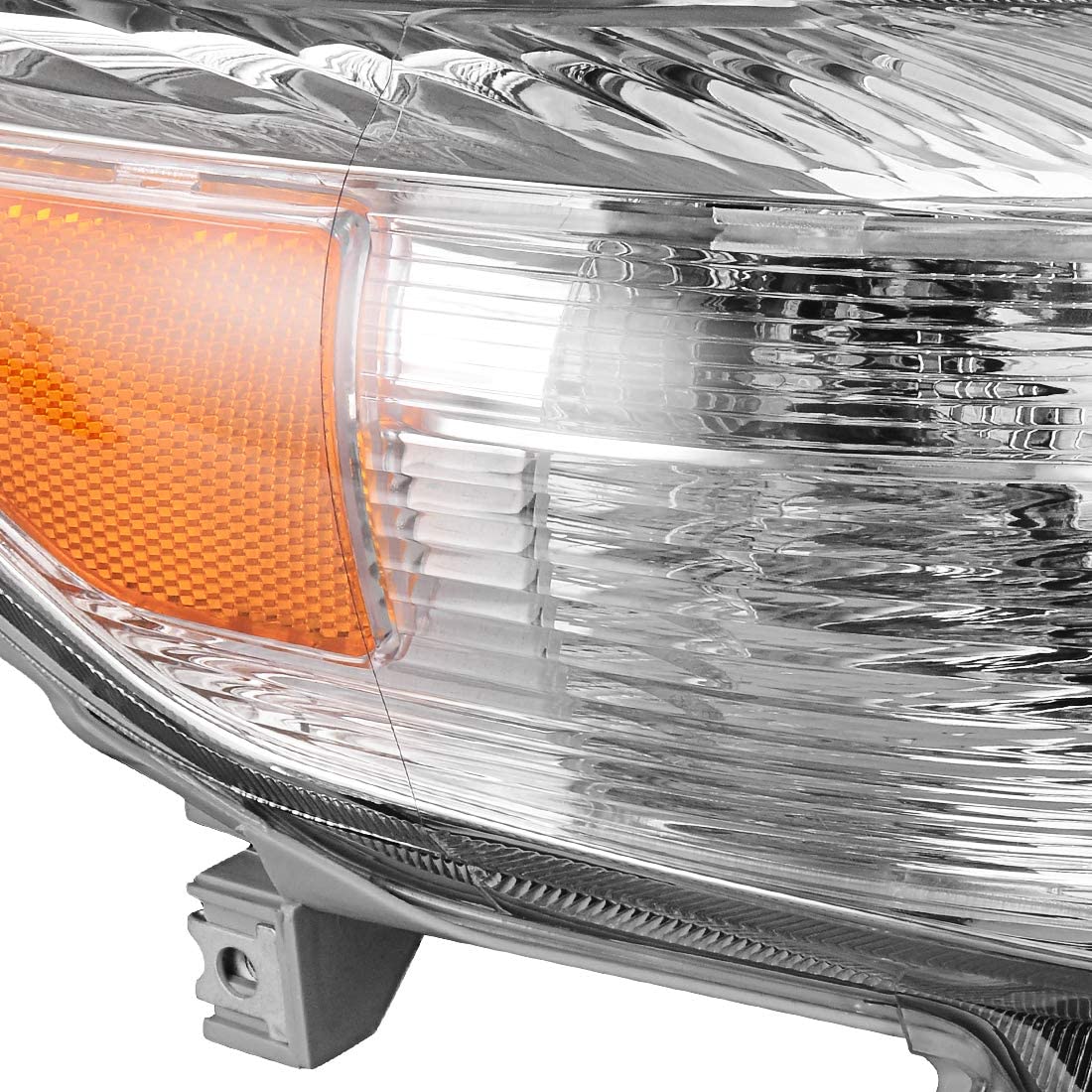 2010-2011 Toyota Camry Par Focos Fondo Cromado (Chofer & Pasajero) - PAL Auto Parts