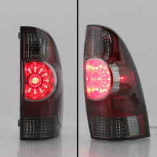 Cargar imagen en el visor de la galería, 2005-2011 Toyota Tacoma Par Focos Traseros Fondo Negro/Smoke ( Chofer &amp; Pasajero) - PAL Auto Parts
