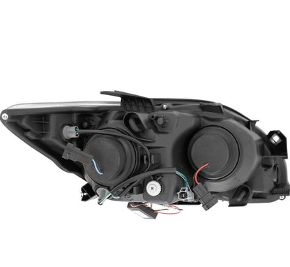 2004-2010 Scion TC Coupe LED TUBE Focos Fondo Negro (Chofer & Pasajero) - PAL Auto Parts