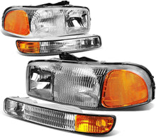 Cargar imagen en el visor de la galería, 1999-2007 GMC Sierra Par Focos Fondo Cromado (Chofer &amp; Pasajero) - PAL Auto Parts
