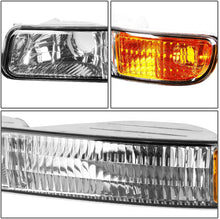 Cargar imagen en el visor de la galería, 1999-2007 GMC Sierra Par Focos Fondo Cromado (Chofer &amp; Pasajero) - PAL Auto Parts
