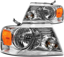 Cargar imagen en el visor de la galería, 2004-2008 Ford F-150 Par Focos Fondo Cromado (Chofer &amp; Pasajero) - PAL Auto Parts
