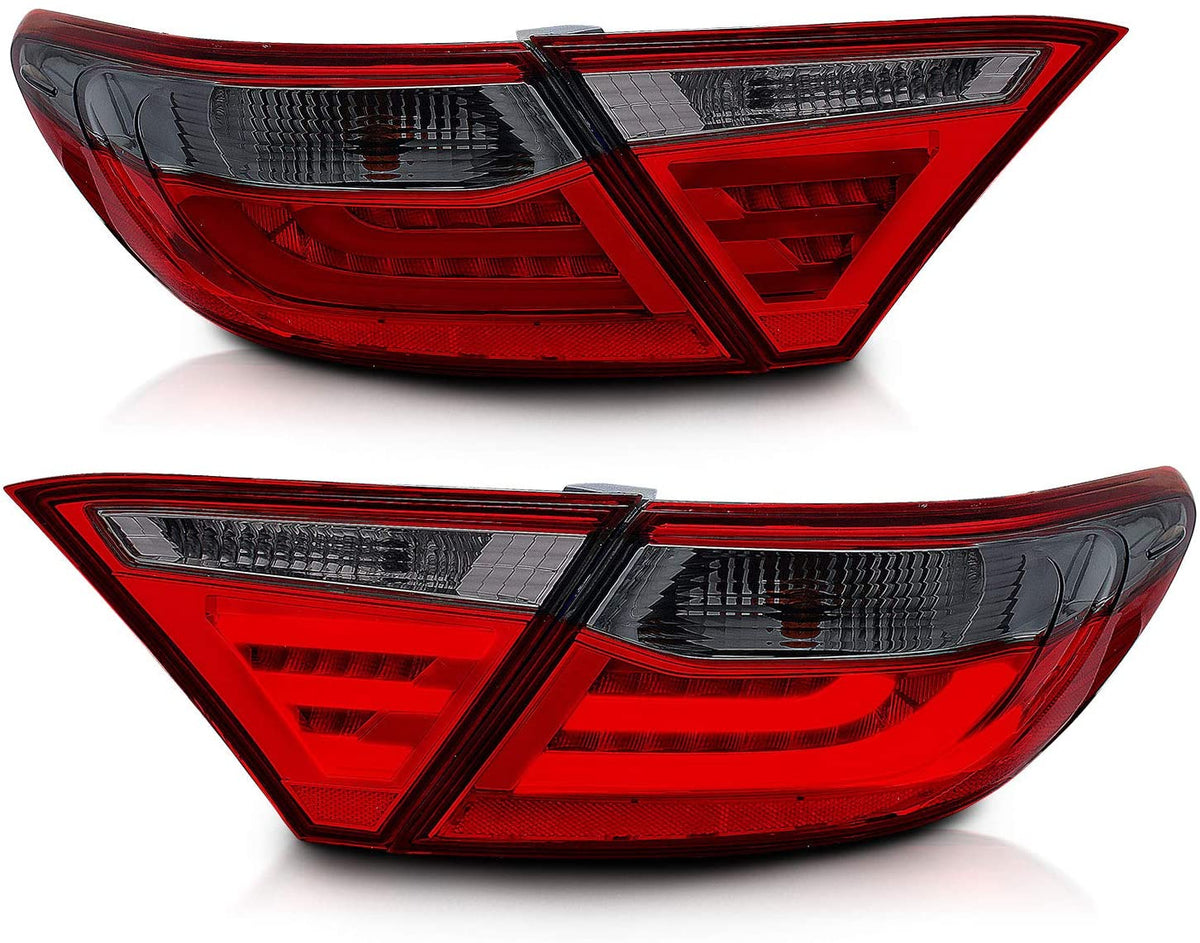 2015-2016 TOYOTA CAMRY PAR FOCOS TRASEROS CROMADO (CHOFER & PASAJERO) - PAL Auto Parts