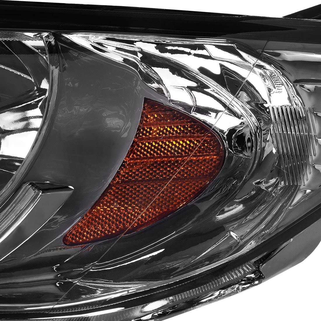 2004-2005 Honda Civic Par Focos Smoked (Chofer & Pasajero) - PAL Auto Parts