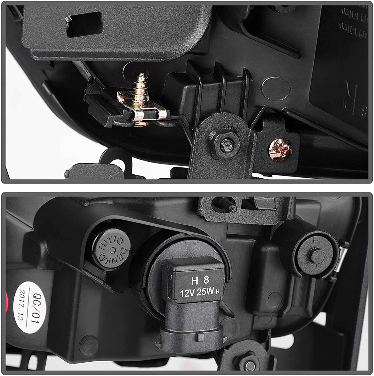 2013-2015 Honda Accord Par Fog Lights Fondo Cromado (Chofer & Pasajero) - PAL Auto Parts