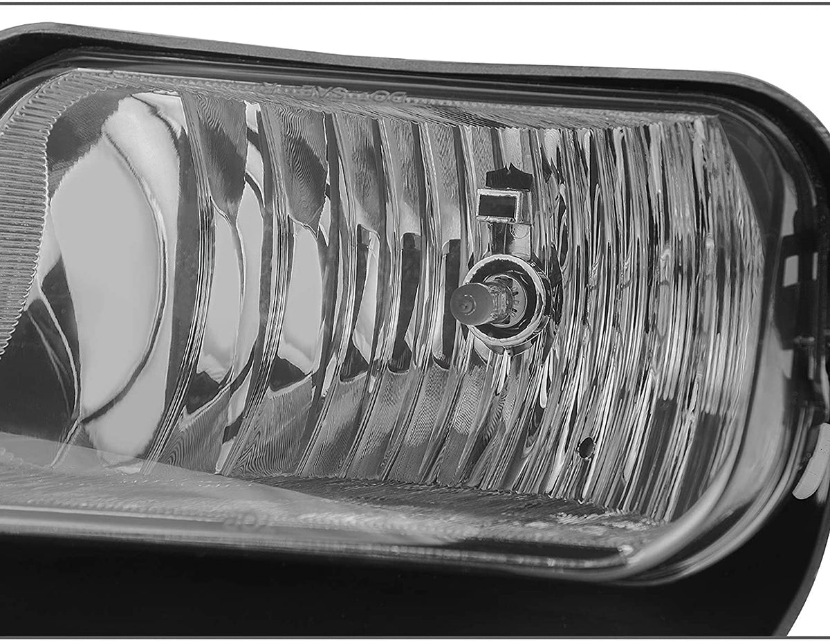 2003-2007 Chevy Silverado Par Fog Lights Fondo Cromado (Chofer & Pasajero) - PAL Auto Parts