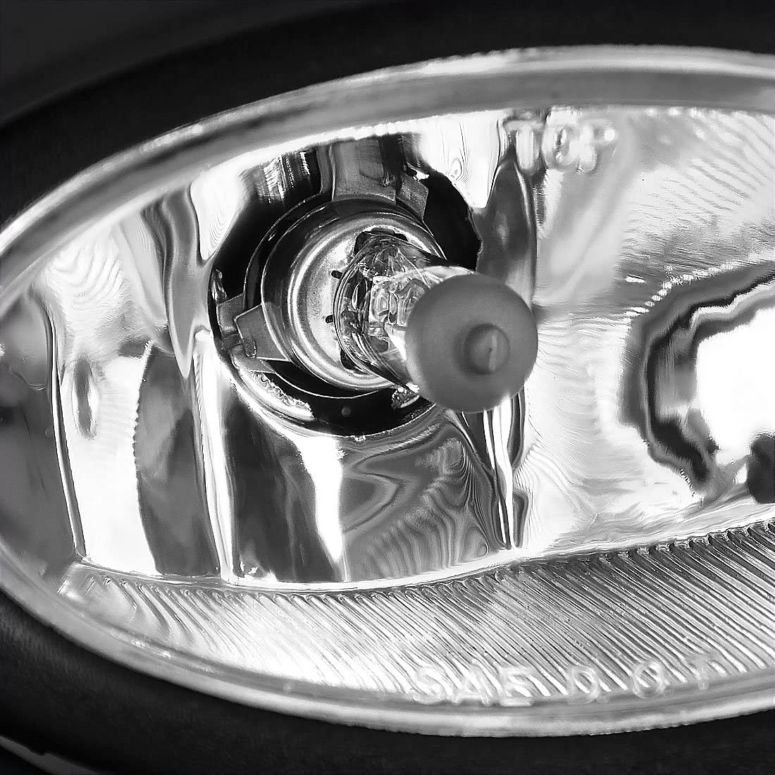 2002-2004 Acura RSX Par Fog Lights Fondo Cromado (Chofer & Pasajero) - PAL Auto Parts