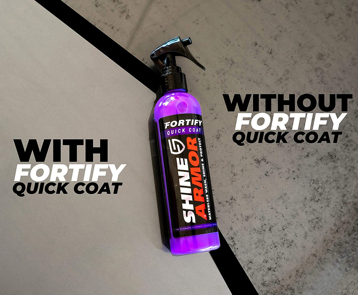 Shine Armor Fortify - Esmalte de capa superior hidrofóbico y protección selladora de pintura de polímero - PAL Auto Parts