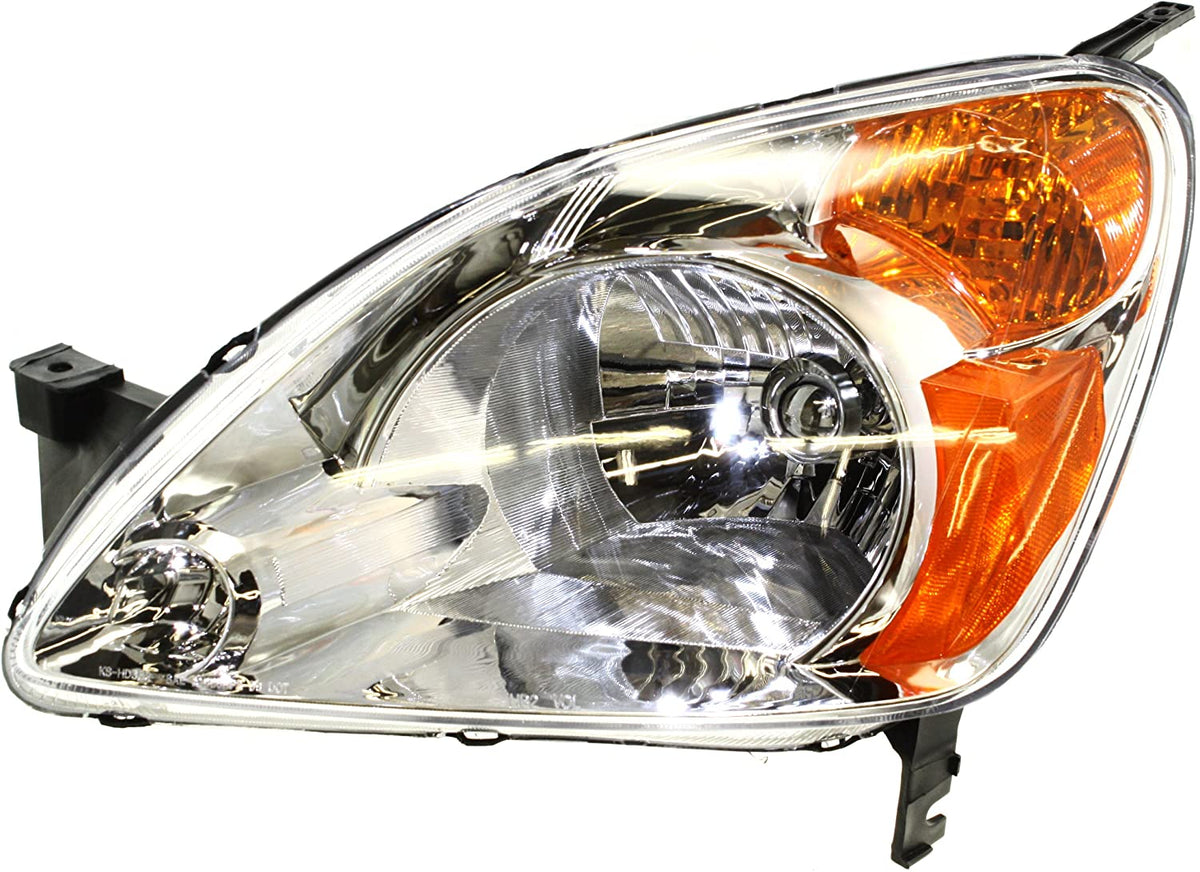 2002-2004 Honda CR-V/ CRV Par Focos Fondo Cromado (Chofer & Pasajero) - PAL Auto Parts