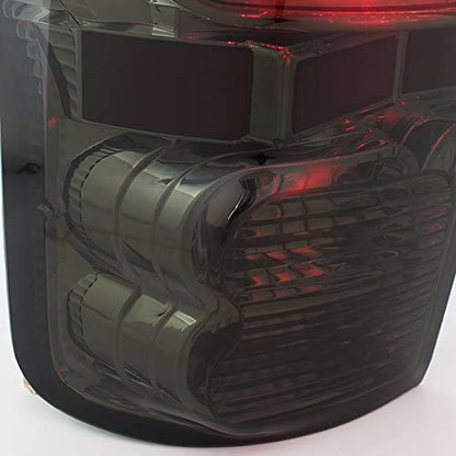 2007-2013 Toyota Tundra Focos LED Traseros Fondo Smoked (Chofer & Pasajero) - PAL Auto Parts