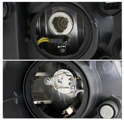 2010-2013 KIA Forte / Koup Par Focos Fondo Negro (Chofer & Pasajero) - PAL Auto Parts
