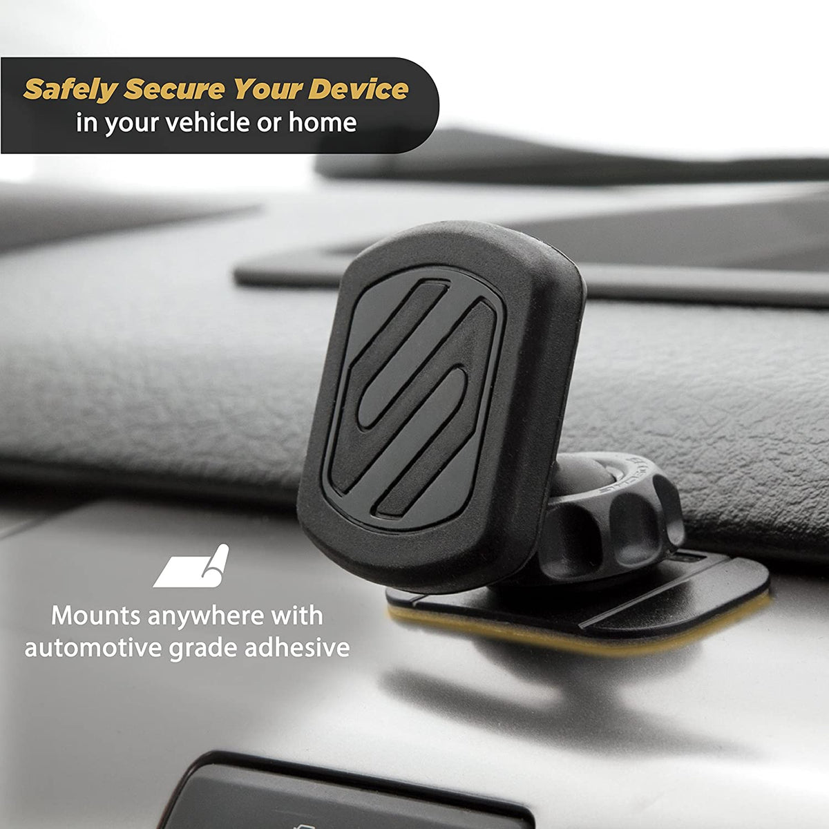 Scosche MagicMount - Soporte magnético universal para dispositivos móviles - PAL Auto Parts