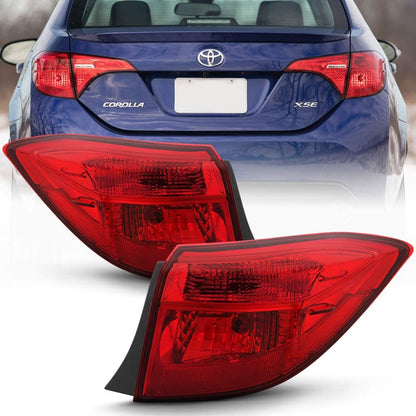 2017-2019 Toyota Corolla Sedan Focos Traseros (Chofer & Pasajero) - PAL Auto Parts