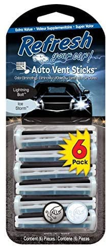 Ambientador Refresh, 6 Pack, Ice Storm, Ventana Stick. - PAL Auto Parts