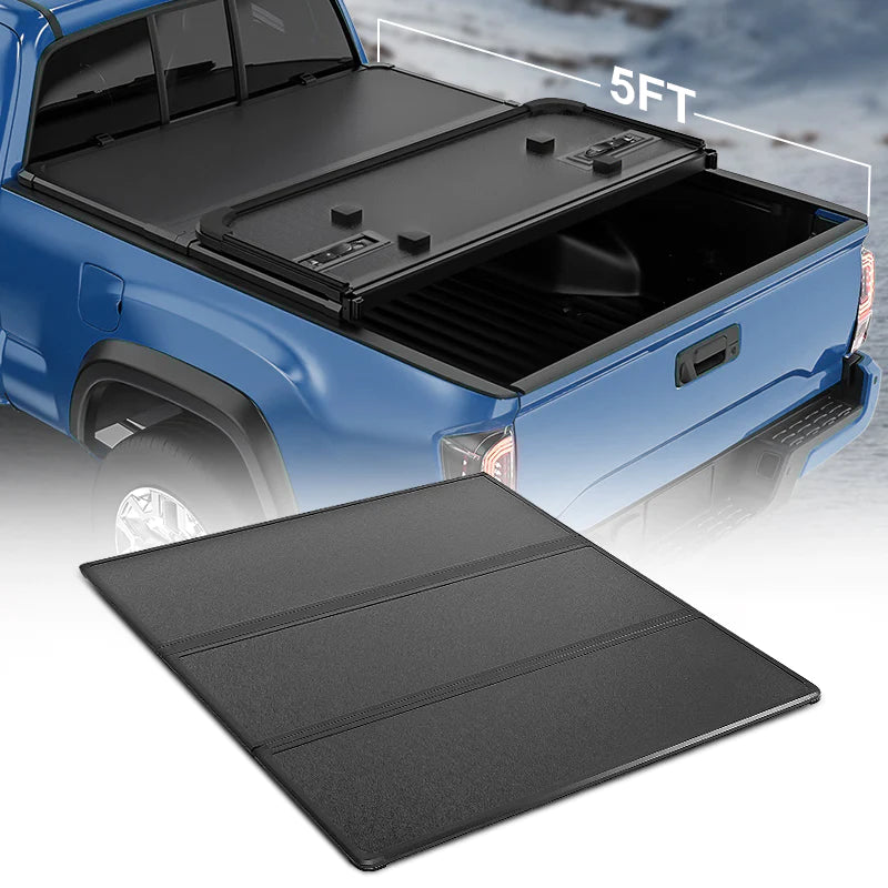 2016-2023 Toyota Tacoma Tapa Cajon Dura Color Negro 5Ft Envio Gratis a todo Puerto Rico