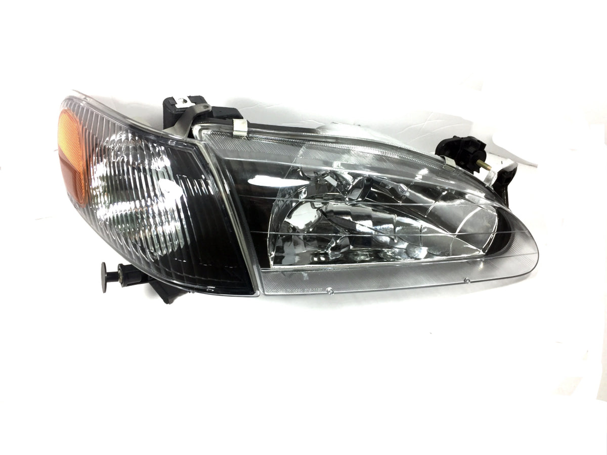 1998-2000 Toyota Corolla Focos Fondo Negro (Chofer & Pasajero) - PAL Auto Parts