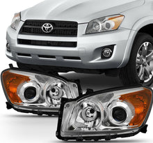 Cargar imagen en el visor de la galería, 2009-2012 Toyota RAV-4 Par Focos Fondo Cromado (Chofer &amp; Pasajero) - PAL Auto Parts
