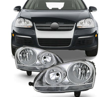 Cargar imagen en el visor de la galería, 2006-2008 Volskagen Jetta Gti Par Focos Fondo Cromado (Chofer &amp; Pasajero) - PAL Auto Parts
