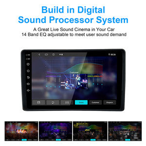 2005-2015 Toyota Tacoma Android 10.1 Car Radio Double Din Stereo GPS Navigation Bluetooth USB Player 2G RAM 16G ROM Mirror Link Play - PAL Auto Parts