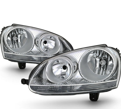 2006-2008 Volskagen Jetta Gti Par Focos Fondo Cromado (Chofer & Pasajero) - PAL Auto Parts