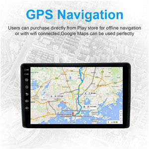 2005-2015 Toyota Tacoma Android 10.1 Car Radio Double Din Stereo GPS Navigation Bluetooth USB Player 2G RAM 16G ROM Mirror Link Play - PAL Auto Parts