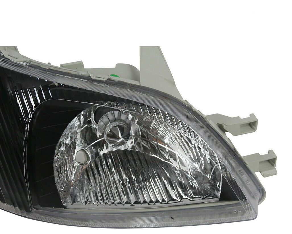 Toyota Echo 2000-2001 Par Focos Fondo Negro (Chofer & Pasajero) - PAL Auto Parts
