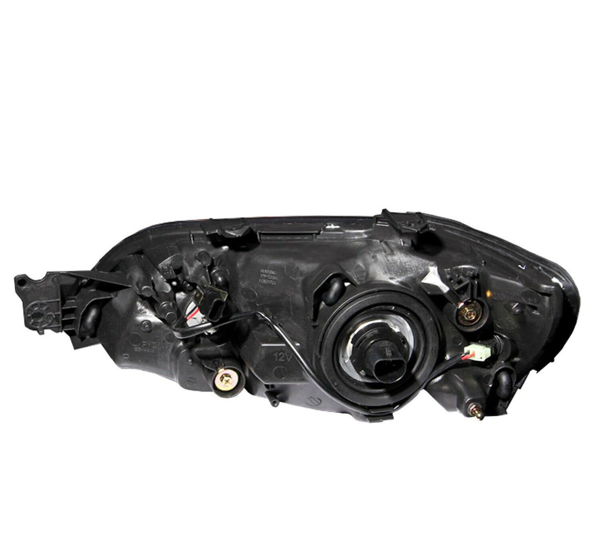 2002-2003 Mitsubishi Lancer Par Focos Fondo Negro ( Chofer & Pasajero) - PAL Auto Parts