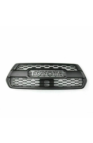 2016-2020 TOYOTA TACOMA GRILLE DELANTERA COLOR NEGRO (Chofer & Pasajero) - PAL Auto Parts