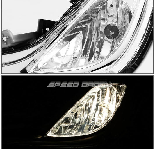 2012- 2017 Hyundai Accent Par Fog Lights Fondo Cromado (Chofer & Pasajero) - PAL Auto Parts