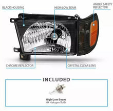 Cargar imagen en el visor de la galería, 1996-1998 Toyota 4 Four Runner Par Focos Fondo Negro (Chofer &amp; Pasajero) - PAL Auto Parts
