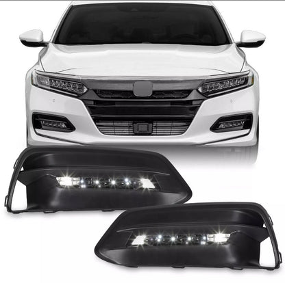 2018-2019 Honda Accord Par Fog Lights Fondo Cromado (Chofer & Pasajero) - PAL Auto Parts