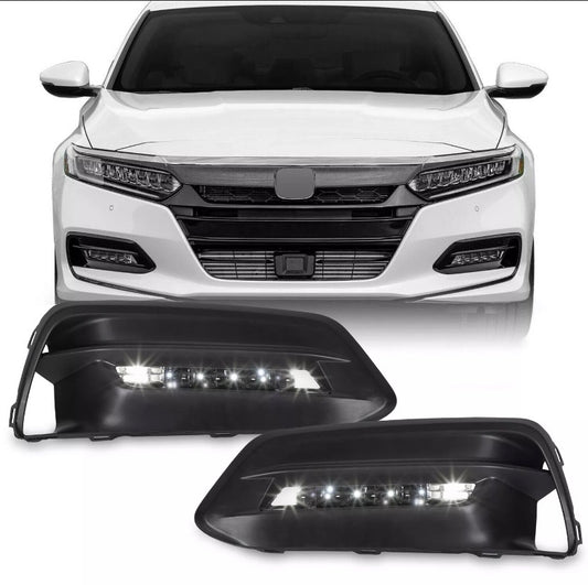 2018-2019 Honda Accord Par Fog Lights Fondo Cromado (Chofer & Pasajero) - PAL Auto Parts