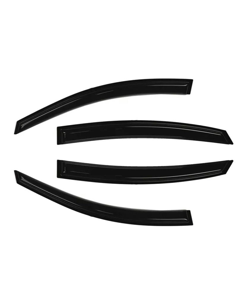2015 Hyundai Accent Vent Visor set color negro - PAL Auto Parts