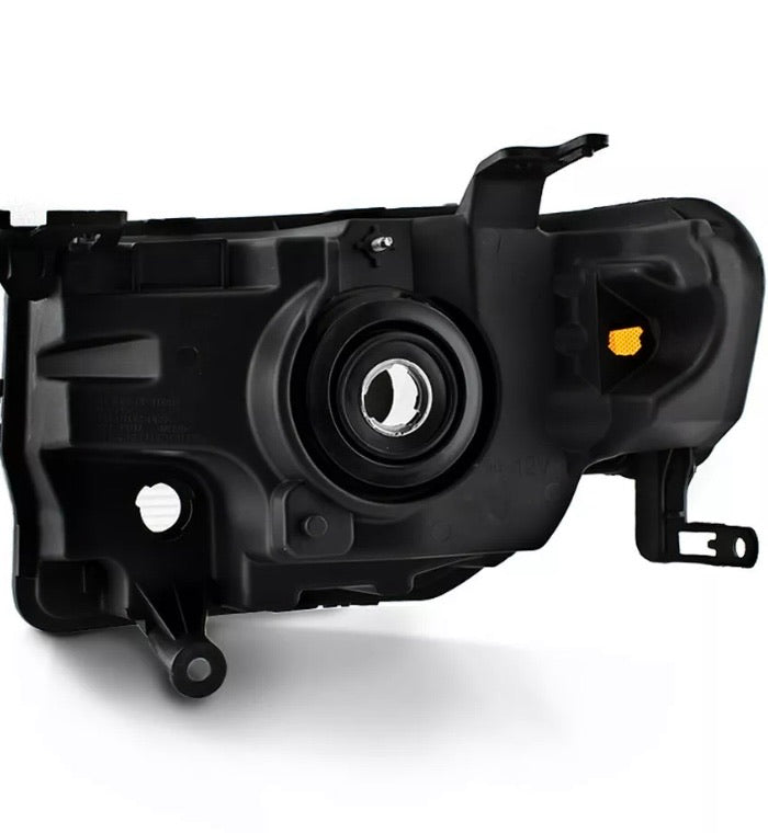 2008-2012 Ford Escape Par Focos Fondo Negro (Chofer & Pasajero) - PAL Auto Parts