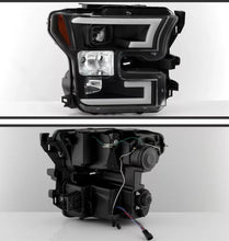 Cargar imagen en el visor de la galería, 2015-2017 Ford F-150 Par Focos Fondo Negro (Chofer &amp; Pasajero) - PAL Auto Parts
