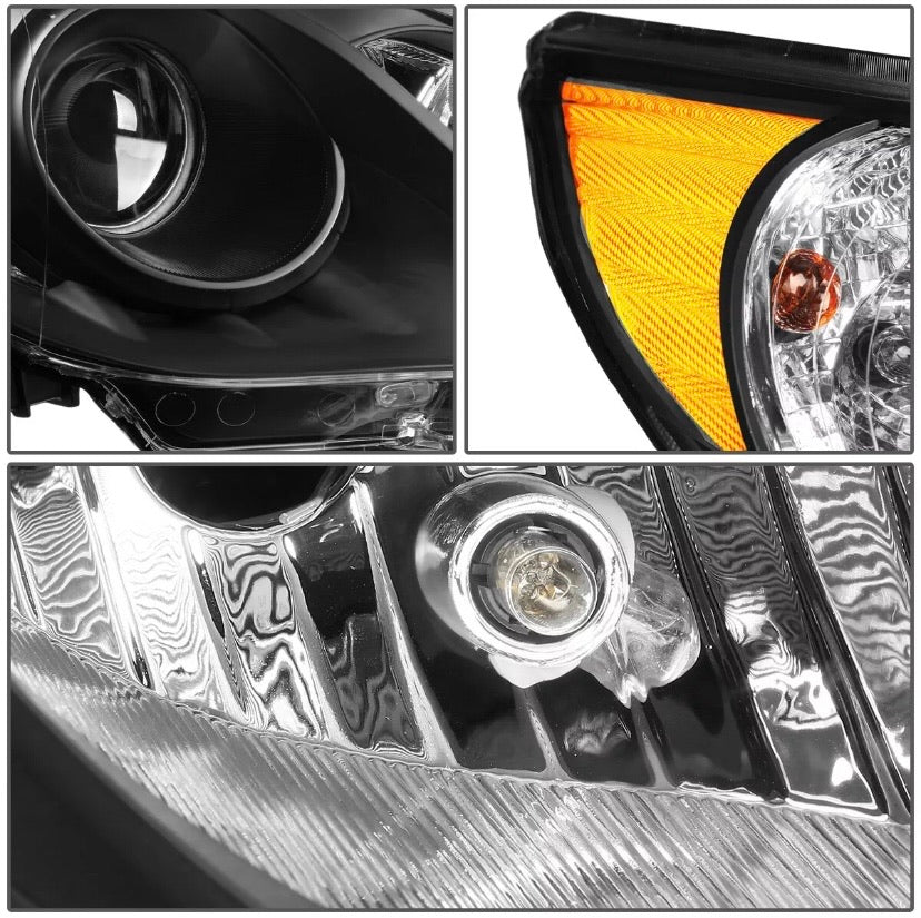 2011-2014 Hyundai Sonata Par Focos Fondo negro (Chofer & Pasajero) - PAL Auto Parts