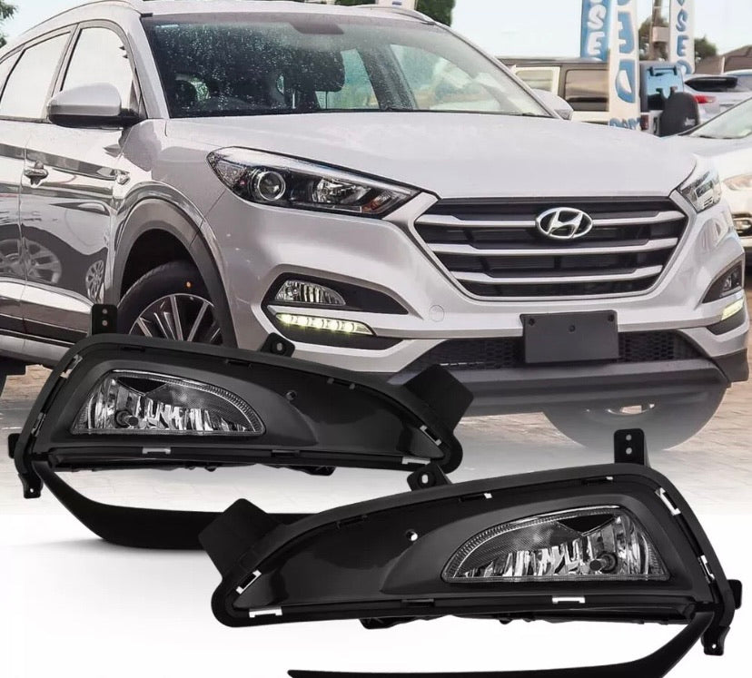 2016-2018 Hyundai Tucson Par Fog Lights (Chofer & Pasajero) - PAL Auto Parts