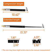 Cargar imagen en el visor de la galería, 2016-2023 Toyota Tacoma par amortiguadores Shock Absorber Capotera Bonete
