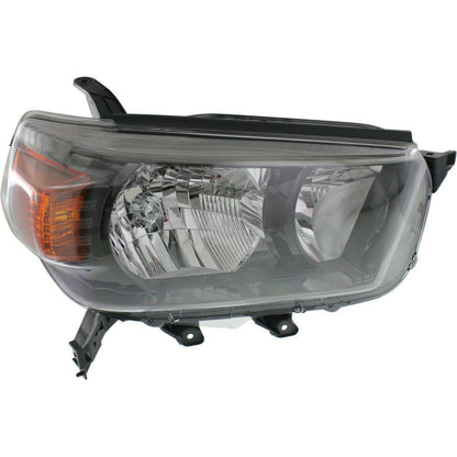 2010-2013 Toyota 4 Runner Par Focos Fondo Negro (Chofer & Pasajero) - PAL Auto Parts