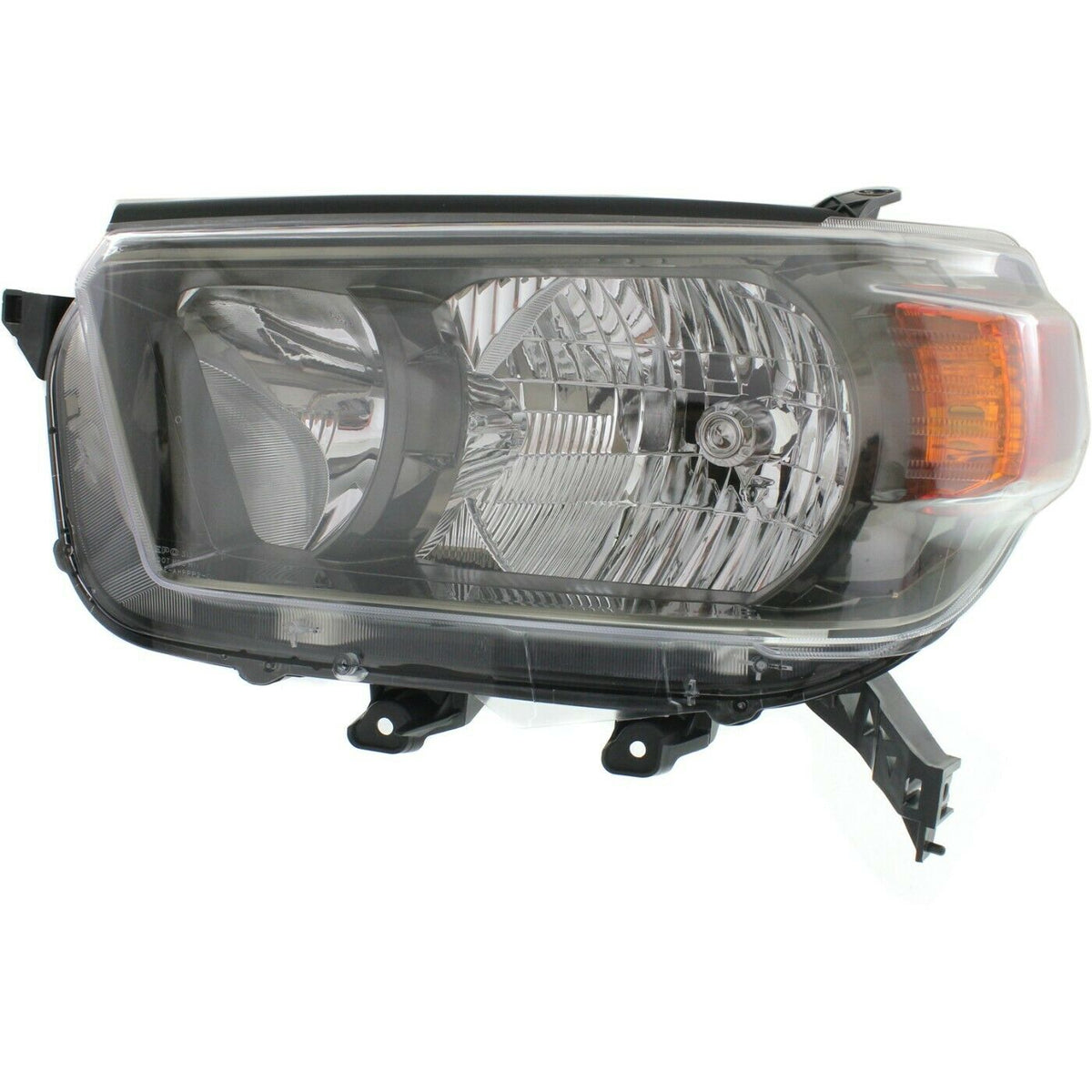 2010-2013 Toyota 4 Runner Par Focos Fondo Negro (Chofer & Pasajero) - PAL Auto Parts