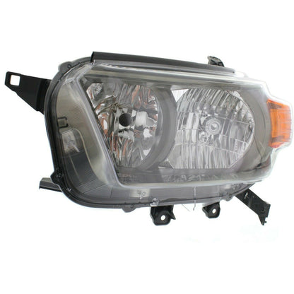 2010-2013 Toyota 4 Runner Par Focos Fondo Negro (Chofer & Pasajero) - PAL Auto Parts