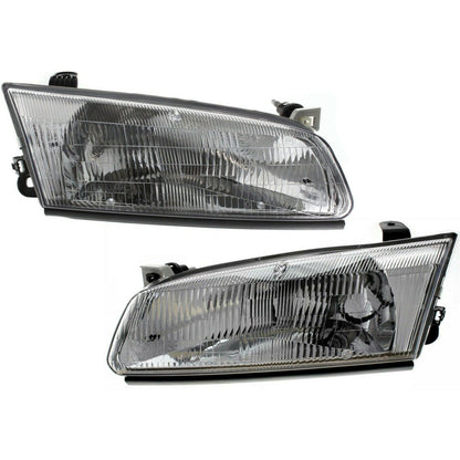 1997-1999 Toyota Camry Par Focos Fondo Cromado (Chofer & Pasajero) - PAL Auto Parts