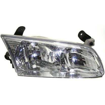 2000-2001 Toyota Camry Par Focos Fondo Cromado (Chofer & Pasajero) - PAL Auto Parts