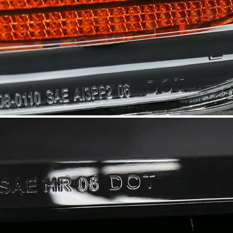 1997-1999 Toyota Camry Par Focos Fondo Negro (Chofer & Pasajero) - PAL Auto Parts