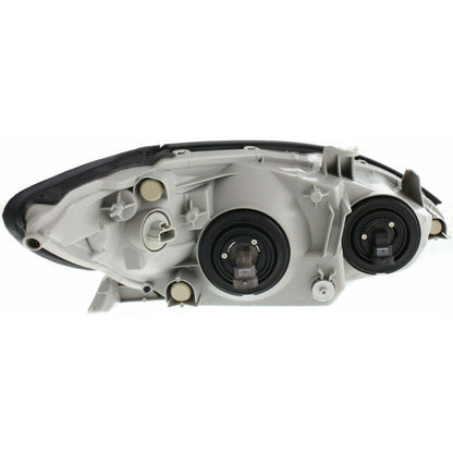 2002-2004 Toyota Camry Par Focos Fondo Negro (Chofer & Pasajero) - PAL Auto Parts